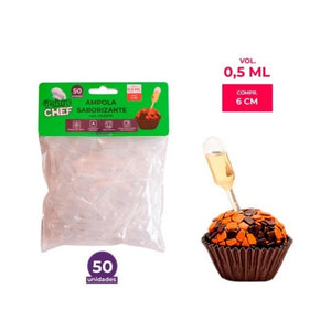 AMPOLA SABORIZANTE 0,5ML 50 UND GMEPP1 - PRIME CHEF
