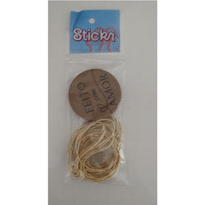 12301 TAG ARTESANAL COM AMOR + SISAL COM 15 UND - STICKR