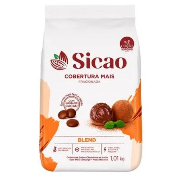 8446 COBERTURA MAIS SABOR CHOCOLATE BLEND GOTAS 1,01KG ILM-EZ-0016146 -B05 - SICAO