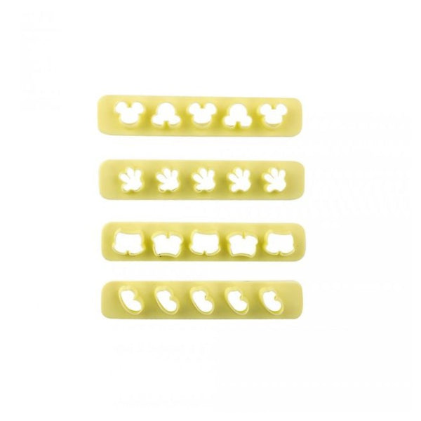 5337 KIT RÉGUAS MINIATURAS 3 COM 4 PEÇAS - BLUE STAR