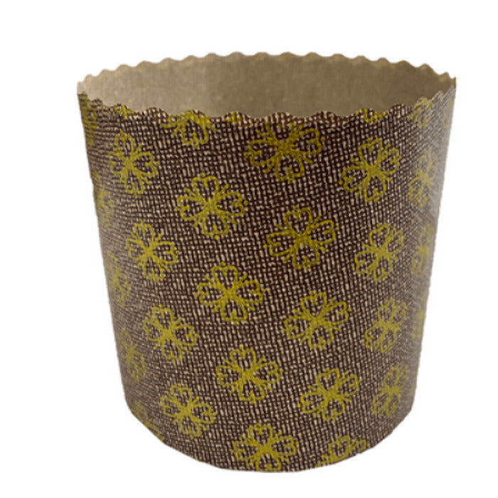 11397 FORMA PARA PANETONE MARROM 250G  REF499902- ULTRAFEST