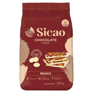 8653 CHOCOLATE NOBRE BRANCO GOTAS 1,01KG - SICAO CRW-EZ-2016160-B05