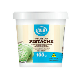 11422 PÓ PARA SORVETE SABOR PISTACHE 100G - MIX