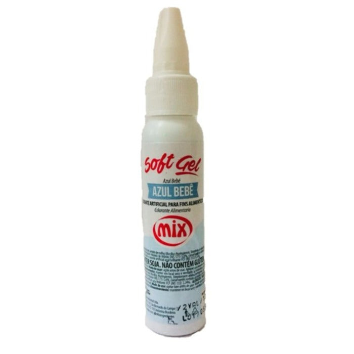CORANTE SOFTGEL AZUL BEBÊ 25G - MIX