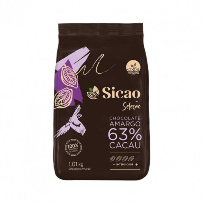 8668 CHOCOLATE SELEÇÃO AMARGO 63% CACAU 1,01KG CHD-EZ-7015797-B05  - SICAO