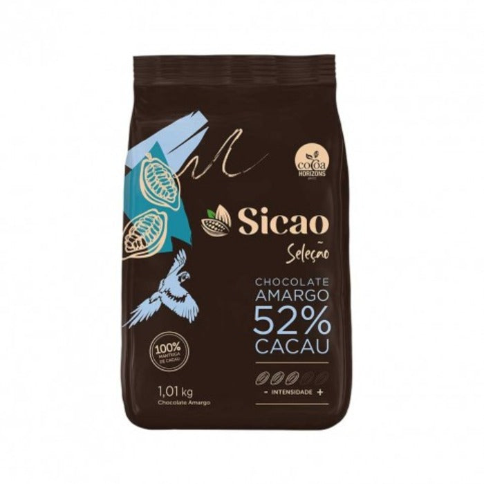 8669 CHOCOLATE SELEÇÃO AMARGO 52% CACAU 1,01KG CHD-EZ-7015799-B05  - SICAO