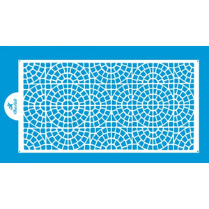 9495 -STENCIL VITRAL - BLUE STAR