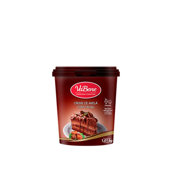 CREME DE AVELÃ COM CACAU POTE 1,01KG - VABENE