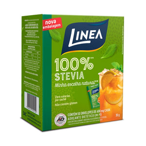 6086 ADOÇANTE EM PÓ ESTEVIA SACHÊ 50 UND x 6G - LINEA