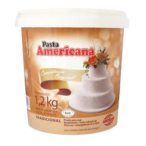 10369 PASTA AMERICANA BRANCA TRADICIONAL POTE 1,2KG - ARCOLOR