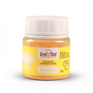 1215 CORANTE LIPOSSOLÚVEL AMARELO 5G - GRANCHEF