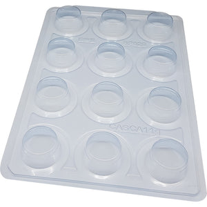 FORMA 3 PARTES COM SILICONE SEMIPROFISSIONAL MINI PÃO DE MEL  829 3518 - BWB