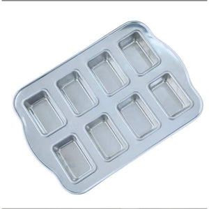 11018 ASSADEIRA BROWNIE BISNAGA 8 CAVIDADE 39CMX27,5CMX3CM 7239 - CAPARROZ