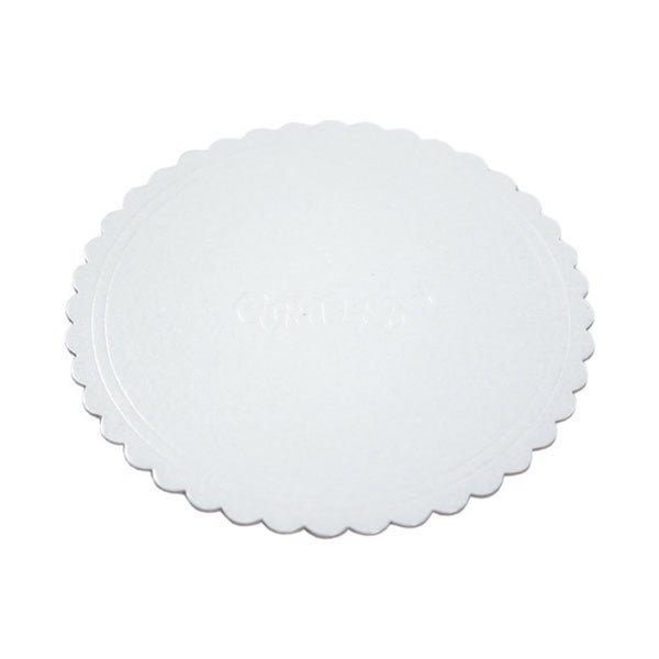 CAKE BOARD PREMIUM BRANCO 32CM - CURIFEST
