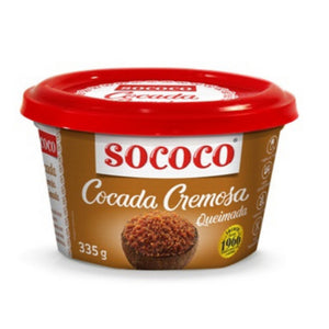 1702 COCADA CREMOSA DE COCO QUEIMADO 335G - SOCOCO