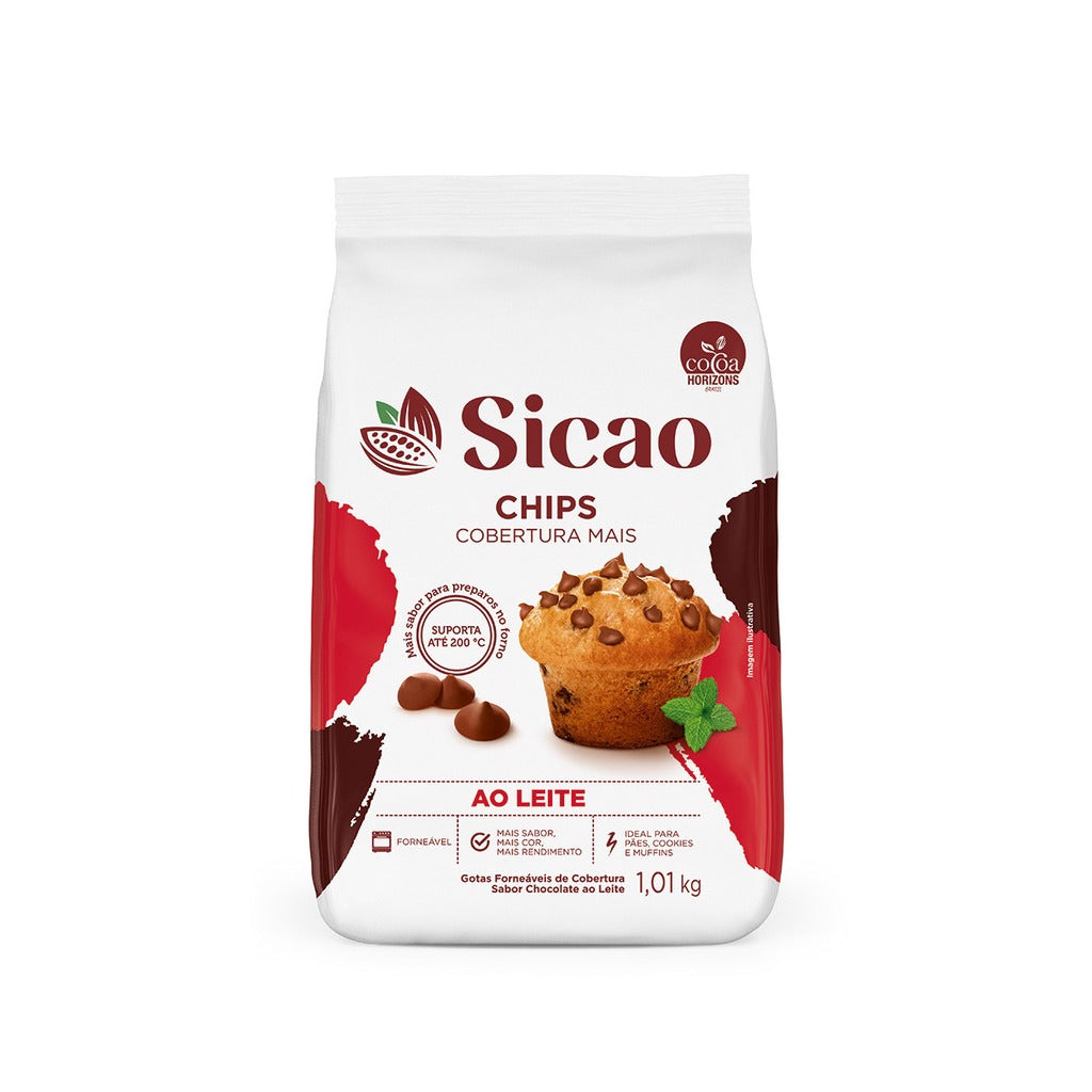 1486 CHIPS FORNEÁVEIS COBERTURA AO LEITE 1,01KG ILM-DR-0001242-B05 - SICAO