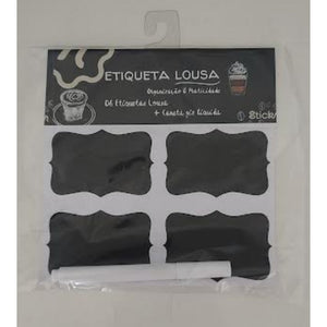 12294 ETIQUETA LOUSA MÉDIA COM 6 UND - STICKR