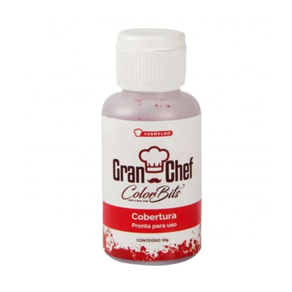 COLORBITS VERMELHO PARA COBERTURA 50G - GRAN CHEF