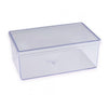 10628 CAKE BOX CRISTAL RETANGULAR COM TAMPA  1,5 L - BLUE STAR