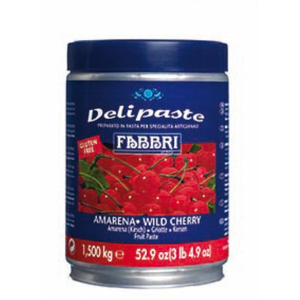 PASTA SABORIZANTE DELIPASTE AMARENA 1,5KG - FABBRI