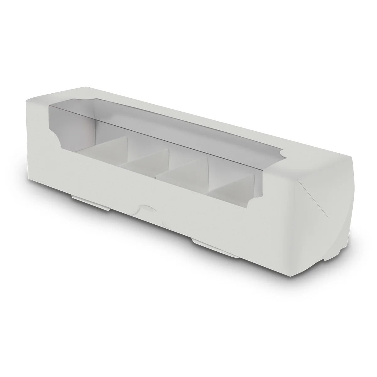 CAIXA 6 MACARON BRANCA QUADRADA 7370 - CURIFEST