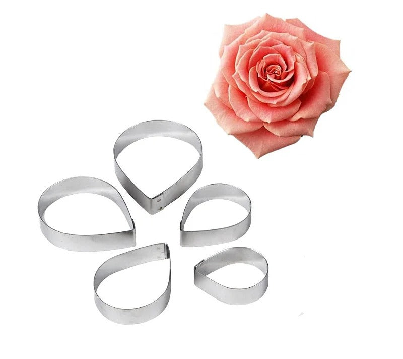 CORTADOR INOX DE ROSA 5 PEÇAS CA515 - PRIME CHEF