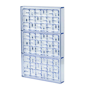 FORMA PARA CHOCOLATE BARRA LABIRINTO 89G 3CAV. 27,5X17,5X2,5CM -CROMUS