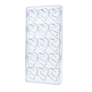 FORMA PARA CHOCOLATE CORAÇAO PRECIOSO 13G 1527,5X13,5X2,4 CM - CROMUS