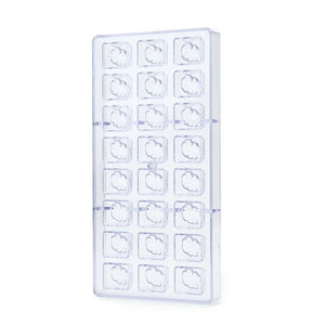 FORMA P/CHOC. BOMBOM MINI FOLHA 8G 27,5X13,5X2,4 - CROMUS
