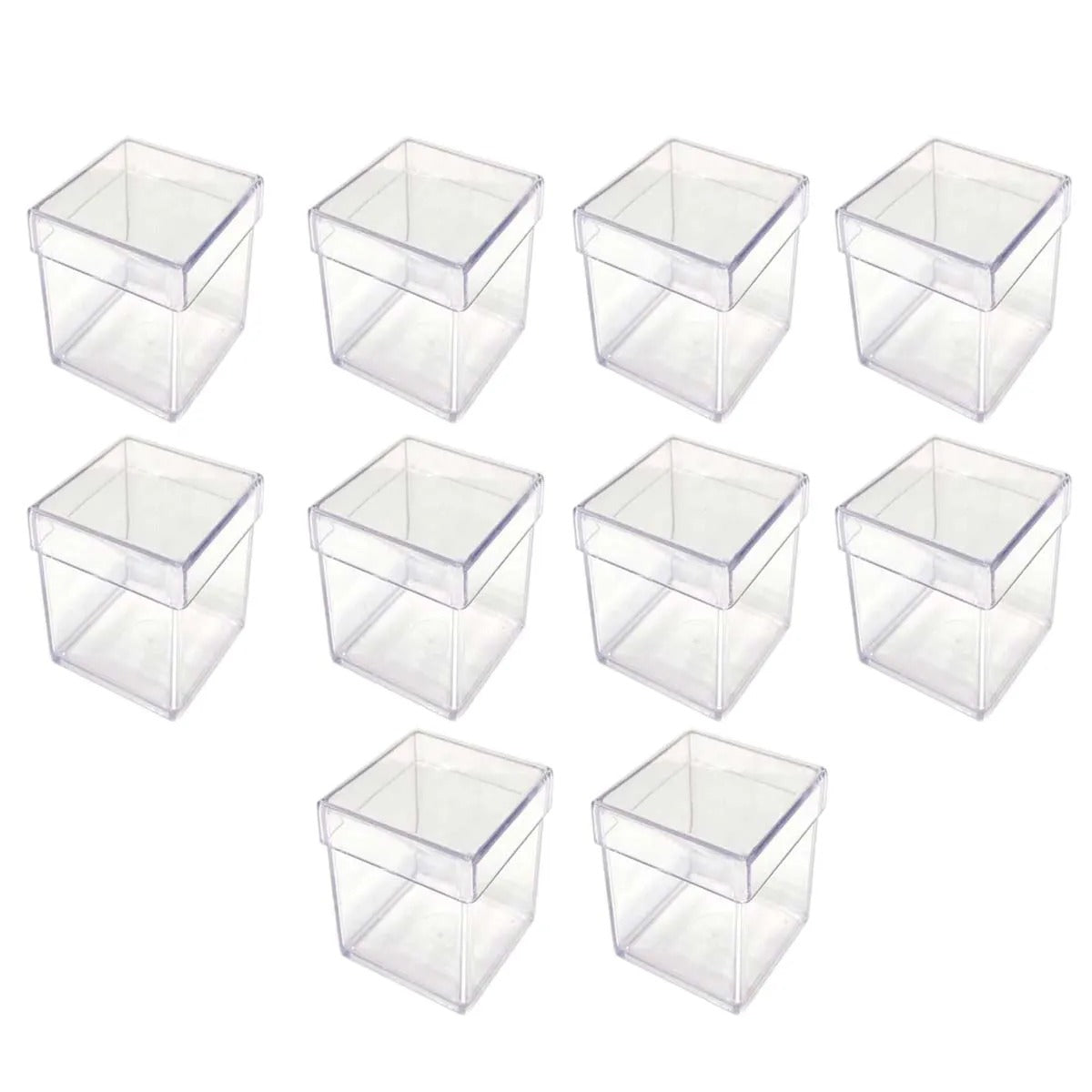 10751 CAIXA CRISTAL 3X3 TRANSPARENTE - LSC TOYS