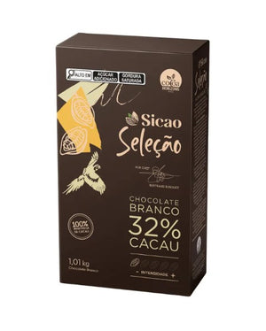 8447 CHOCOLATE SELEÇÃO BRANCO 32% CACAU 1,01KG CHW-EZ-2015802-B05 - SICAO