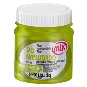 PO AVELUDADO MAÇA VERDE 3G MIX