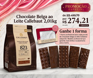 CHOCOLATE 823 2,01KG - BARRY CALLEBAUT 823-BR-25A