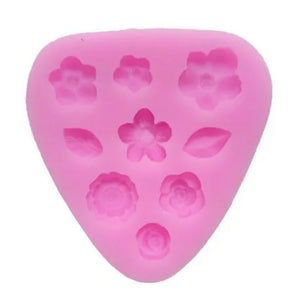12111 MOLDE EM SILICONE MINI FLORES - PRIME CHEF