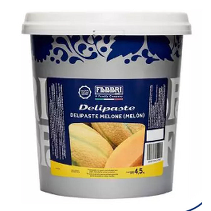 9838 PASTA SABORIZANTE DELIPASTE  MELÃO 4,5KG - FABBRI