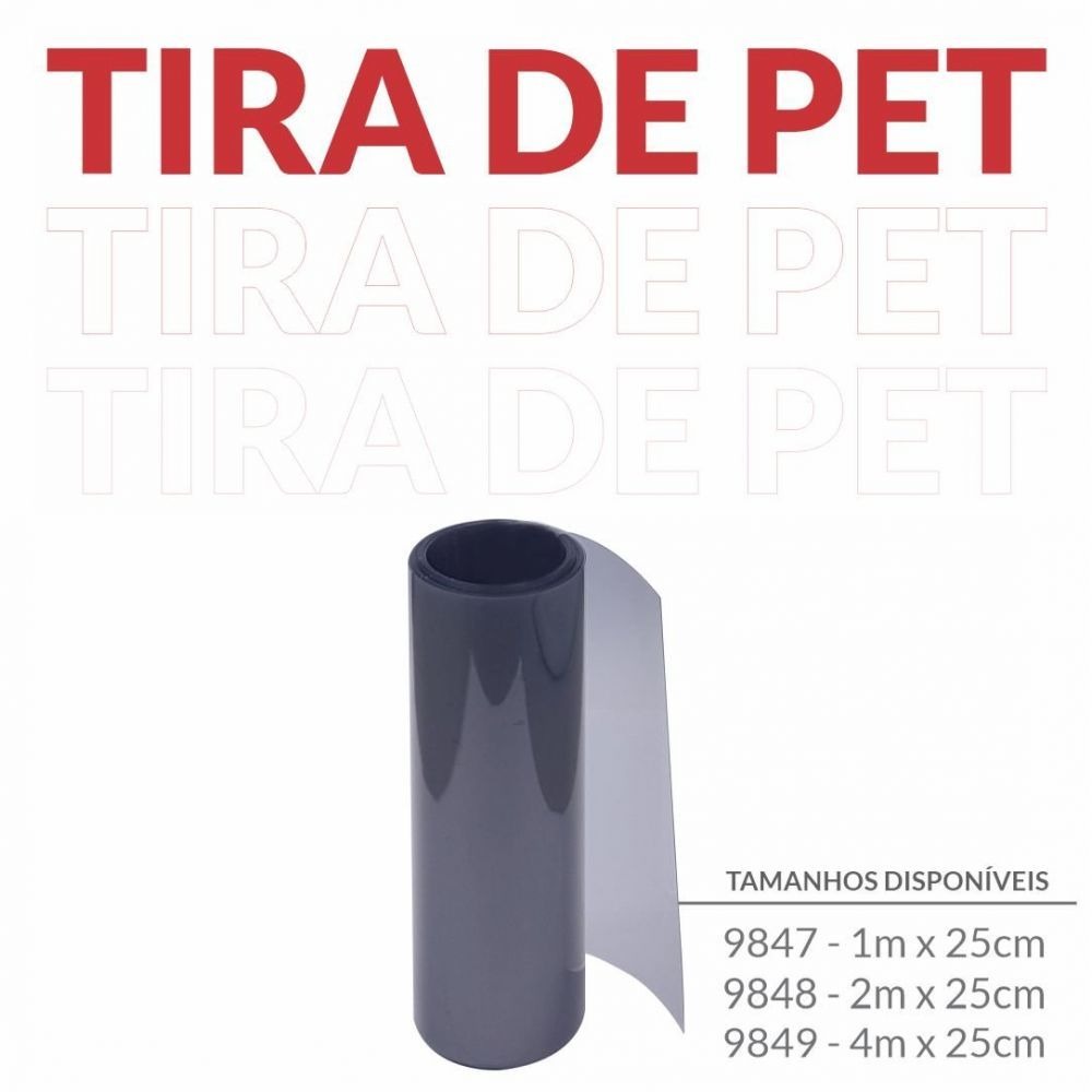 TIRA DE ACETATO 25CM X 2M 9848 - BWB