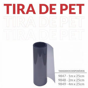 TIRA DE ACETATO 25CM X 2M 9848 - BWB