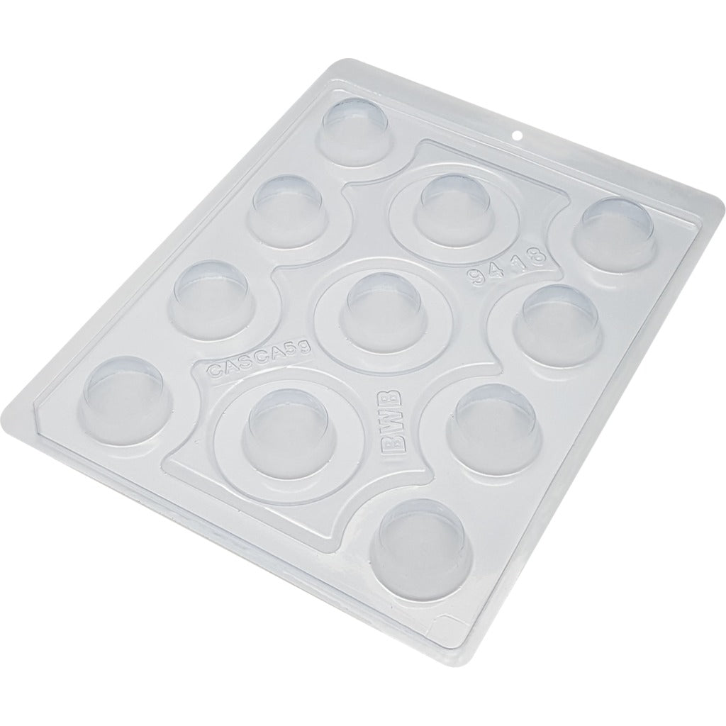 FORMA 3 PARTES COM SILICONE ESFERA 30MM 9418 - BWB