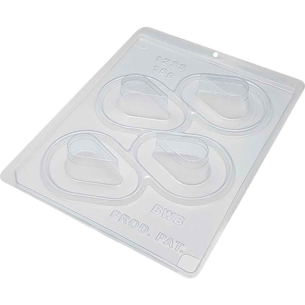 0232 FORMA 3 PARTES COM SILICONE TRUFA GOTA 1233 - BWB