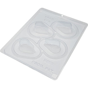 0232 FORMA 3 PARTES COM SILICONE TRUFA GOTA 1233 - BWB