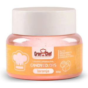 CORANTE LIPOSSOLÚVEL LARANJA CANDY 30G - GRAN CHEF