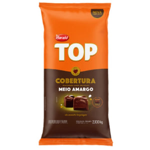 8132 COBERTURA MEIO AMARGO TOP GOTAS 2,05KG - HARALD