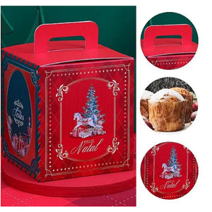 12373 CAIXA PARA PANETONE FECHADO TRADIÇAO REF5296 - JANGO
