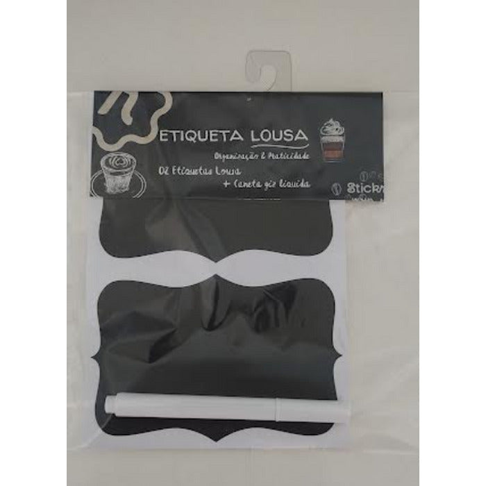 12296 ETIQUETA LOUSA GRANDE COM 2 UND - STICKR