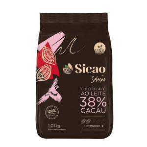 8450 CHOCOLATE SELEÇÃO AO LEITE 38% CACAU 1,01KG CHM-EZ-0015801-B05 - SICAO