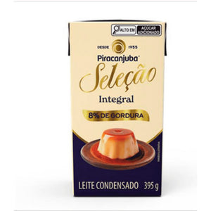 12551 LEITE CONDENSADO INTEGRAL 8% GORDURA 395G - PIRACANJUBA