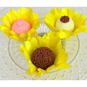 12091 FORMINHA MINI MADRI AMARELO VIVO 30UND 830005 - DECORA DOCES