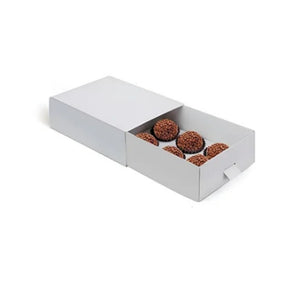 10306 CAIXA 6 DOCES BRANCA 13CM X 9CM X 4,5CM UND - CROMUS