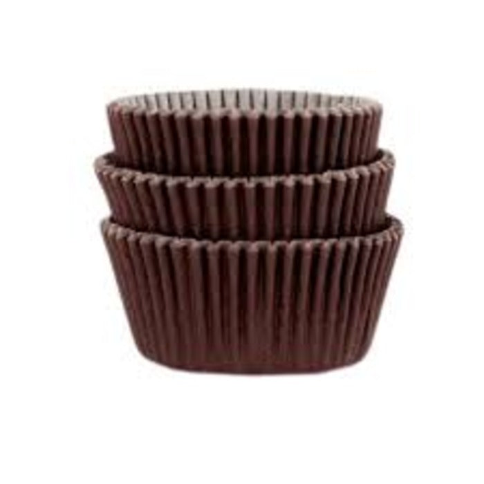 FORMINHA GREASEPEL MINI CUPCAKE MARROM 45UN - MAGO