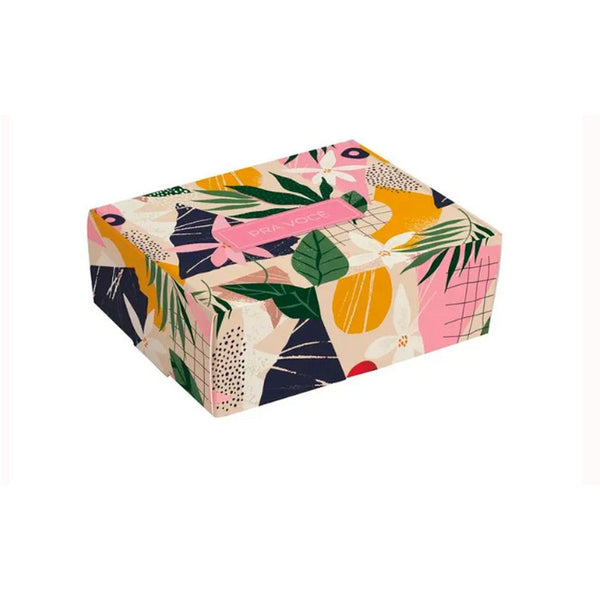 10785 CAIXA PARA 4 BRIGADEIRO TROPIC 9X9X4,5 REF13005755 - CROMUS